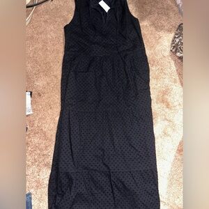 LOFT Long black maxi dress